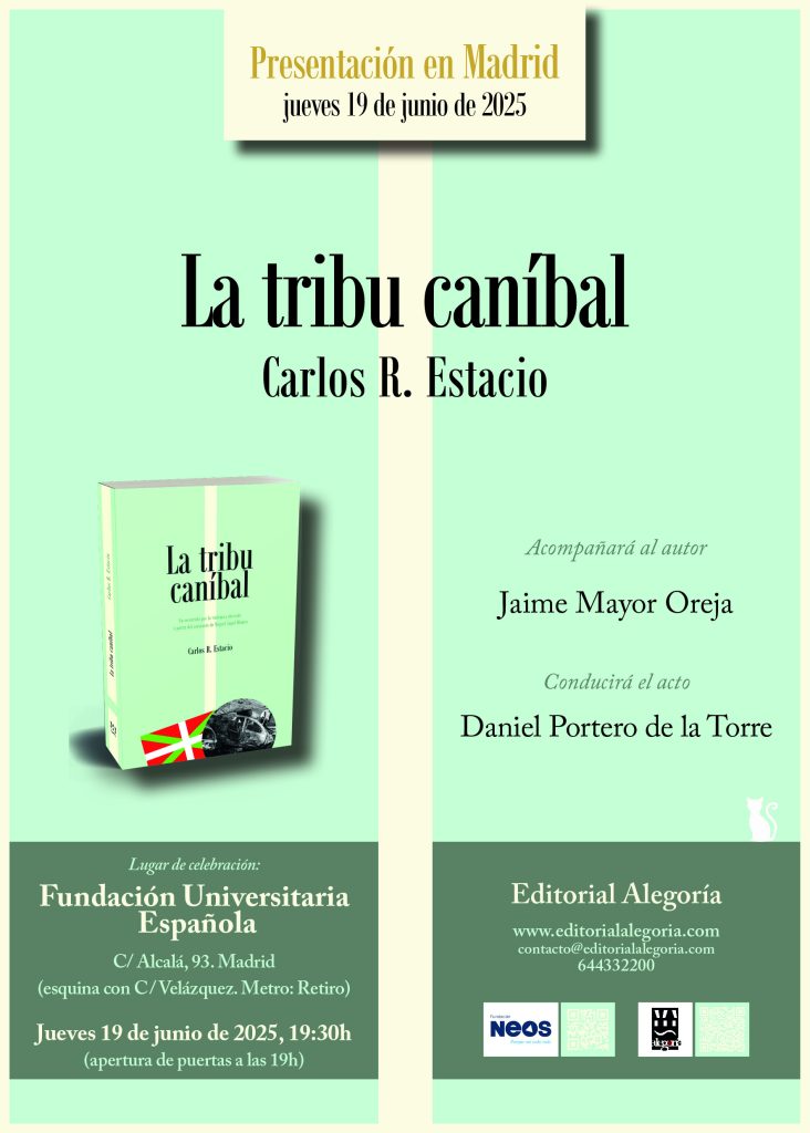 Madrid Tarjeta invitacion LA TRIBU CANIBAL 19 junio 2025 1